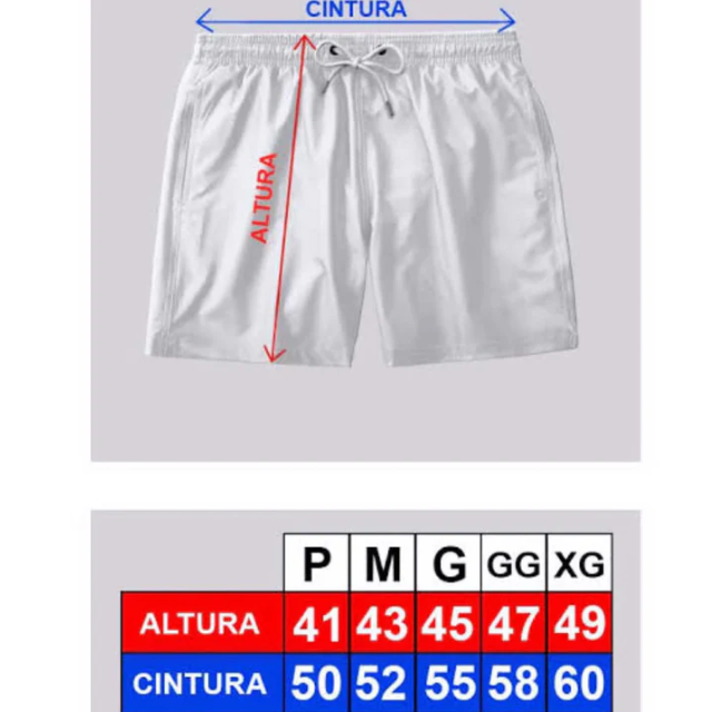 Short Dry-Fit Bolso Traseiro e Lateral